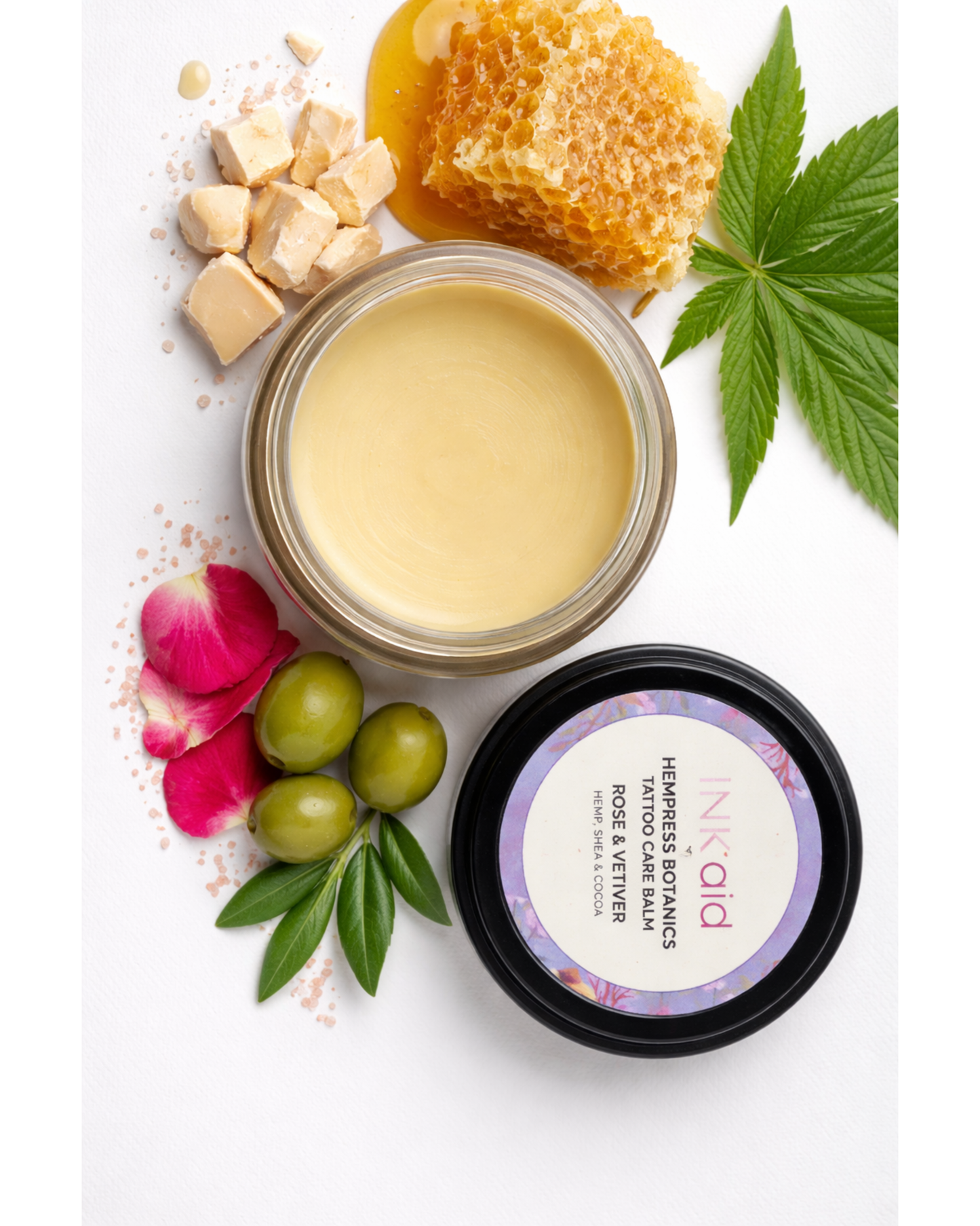 Ink Aid | Hemp x Rose|Hemp Balm for Tattoo Care - 10g