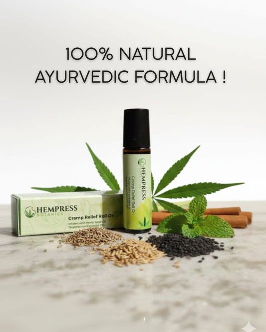 Hemp  Cramps Relief Roll-On