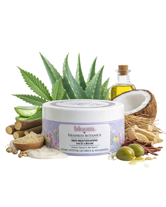 Bloom | Rose & Vetiver | Skin Rejuvenating Face Cream - 50g