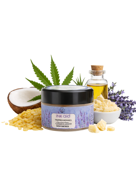 Ink Aid | Hemp x Sage| Hemp Balm for Tattoo Care - 10g