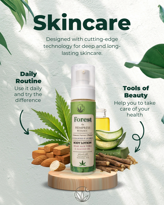 Forest | Sandalwood & Licorice | Hemp Hand and Body Lotion